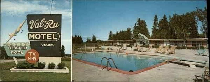 Val-Ru Motel (Andersons Inn) - Val-Ru Postcard Photo